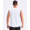 imageG Gradual Sleeveless Shirts for Men Workout Tank Tops Moisture Wicking Mens Muscle Shirt for Gym Beach Summer CasualWhite