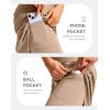 imageG Gradual Womens 20 Knee Length Golf Skirt Skort 4 Side Pockets Stretch High Waisted Tummy Control Skirt with ShortKhaki