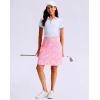 imageG Gradual Womens 20 Knee Length Golf Skirt Skort 4 Side Pockets Stretch High Waisted Tummy Control Skirt with ShortPink Paisley