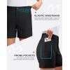 imageG Gradual Womens 5 Golf Hiking Shorts with Deep Pockets Stretchy Outdoor Womens Shorts Dressy Casual Walking TravelBlack