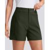 imageG Gradual Womens 5 Golf Hiking Shorts with Deep Pockets Stretchy Outdoor Womens Shorts Dressy Casual Walking TravelOlive