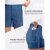 imageG Gradual Womens 5 Golf Hiking Shorts with Deep Pockets Stretchy Outdoor Womens Shorts Dressy Casual Walking TravelSlate Blue