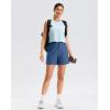 imageG Gradual Womens 5 Golf Hiking Shorts with Deep Pockets Stretchy Outdoor Womens Shorts Dressy Casual Walking TravelSlate Blue