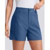 imageG Gradual Womens 5 Golf Hiking Shorts with Deep Pockets Stretchy Outdoor Womens Shorts Dressy Casual Walking TravelSlate Blue
