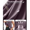 imageG Gradual Womens Sleeveless Workout Tops Lightweight High Neck Tennis Yoga Shirts Running Athletic Tank Tops for WomenPurple Grey