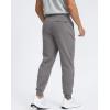imageMens Cotton Fleece Lined Joggers with Zipper Pockets Athletic Workout Gym Lounge Sweatpants Winter Warm PantsDusty Grey