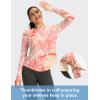 imageWomens UPF 50 Sun Shirt Long Sleeve UV Shirts Rash Guard Lightweight Quick Dry Workout Hiking Tops for WomenBlush Petal