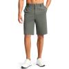 imageG Gradual Casual Shorts for Men 11 Lightweight Mens Golf Shorts Stretch with 3 Pockets Quick Dry Summer Breathable ShortsGrey Sage
