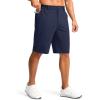 imageG Gradual Casual Shorts for Men 11 Lightweight Mens Golf Shorts Stretch with 3 Pockets Quick Dry Summer Breathable ShortsNavy
