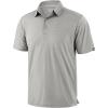 imageMens Golf Shirt Jacquard Short Sleeve Dry Fit Moisture Wicking Performance Athletic Summer Collared Polo Shirts for MenWarm Gray