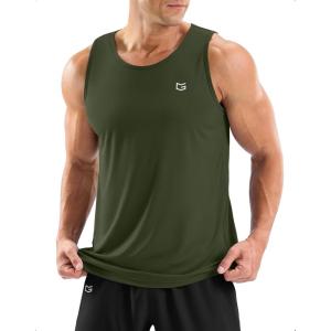 imageG Gradual Mens Workout Tank Tops Sleeveless Muscle Shirts Summer UPF 50 Quick Dry Shirts for Men Athletic Running GymOlive