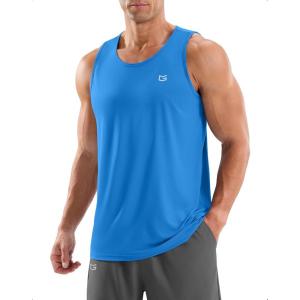 imageG Gradual Mens Workout Tank Tops Sleeveless Muscle Shirts Summer UPF 50 Quick Dry Shirts for Men Athletic Running GymSky Blue