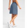 imageG Gradual 20 Golf Skorts Skirts for Women with Pockets Knee Length Skort Athletic Modest Long Tennis Skirts for WomenDusty Blue
