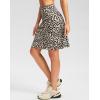 imageG Gradual 20 Golf Skorts Skirts for Women with Pockets Knee Length Skort Athletic Modest Long Tennis Skirts for WomenLeopard