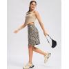 imageG Gradual 20 Golf Skorts Skirts for Women with Pockets Knee Length Skort Athletic Modest Long Tennis Skirts for WomenLeopard