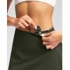 imageG Gradual 20 Golf Skorts Skirts for Women with Pockets Knee Length Skort Athletic Modest Long Tennis Skirts for WomenOlive