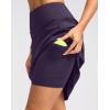 imageG Gradual 20 Golf Skorts Skirts for Women with Pockets Knee Length Skort Athletic Modest Long Tennis Skirts for WomenPurple