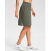 imageG Gradual 20 Golf Skorts Skirts for Women with Pockets Knee Length Skort Athletic Modest Long Tennis Skirts for WomenSage Green