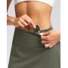 imageG Gradual 20 Golf Skorts Skirts for Women with Pockets Knee Length Skort Athletic Modest Long Tennis Skirts for WomenSage Green