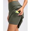 imageG Gradual 20 Golf Skorts Skirts for Women with Pockets Knee Length Skort Athletic Modest Long Tennis Skirts for WomenSage Green