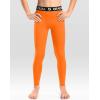 imageG Gradual Boys Compression Leggings Quick Dry Youth Basketball Football Pants Base Layer Sports Tights for BoysOrange