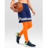 imageG Gradual Boys Compression Leggings Quick Dry Youth Basketball Football Pants Base Layer Sports Tights for BoysOrange