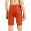 imageG Gradual Boys Swim Jammers Youth Competitive Swim Team Trunks Quick Dry Stretch Racing Swimsuit Swimming Shorts for BoyOrange