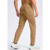 imageG Gradual Mens 30323436 Inseam Tall Sweatpants with Zipper Pockets Stretch Long Joggers Athletic Workout Pants MenKhaki