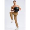 imageG Gradual Mens 30323436 Inseam Tall Sweatpants with Zipper Pockets Stretch Long Joggers Athletic Workout Pants MenKhaki