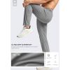 imageG Gradual Mens 30323436 Inseam Tall Sweatpants with Zipper Pockets Stretch Long Joggers Athletic Workout Pants MenLight Grey