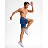 imageG Gradual Mens Athletic Running Shorts 759 Zipper Pocket Lightweight Workout Gym Quick Dry Shorts Golf Tennis HikingDust Blue