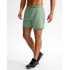 imageG Gradual Mens Athletic Running Shorts 759 Zipper Pocket Lightweight Workout Gym Quick Dry Shorts Golf Tennis HikingGreen Bamboo