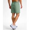 imageG Gradual Mens Athletic Running Shorts 759 Zipper Pocket Lightweight Workout Gym Quick Dry Shorts Golf Tennis HikingGreen Bamboo