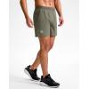 imageG Gradual Mens Athletic Running Shorts 759 Zipper Pocket Lightweight Workout Gym Quick Dry Shorts Golf Tennis HikingGrey Sage