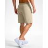 imageG Gradual Mens Athletic Running Shorts 759 Zipper Pocket Lightweight Workout Gym Quick Dry Shorts Golf Tennis HikingKhaki
