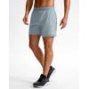 imageG Gradual Mens Athletic Running Shorts 759 Zipper Pocket Lightweight Workout Gym Quick Dry Shorts Golf Tennis HikingLight Grey