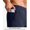 imageG Gradual Mens Athletic Running Shorts 759 Zipper Pocket Lightweight Workout Gym Quick Dry Shorts Golf Tennis HikingNavy