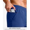 imageG Gradual Mens Athletic Running Shorts 759 Zipper Pocket Lightweight Workout Gym Quick Dry Shorts Golf Tennis HikingRoyal Blue