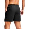 imageG Gradual Mens Athletic Running Shorts with Zipper Pockets Quick Dry 7 5 9 Workout Gym Shorts for Basketball HikingBlack
