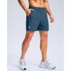 imageG Gradual Mens Athletic Running Shorts with Zipper Pockets Quick Dry 7 5 9 Workout Gym Shorts for Basketball HikingDusty Blue