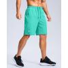 imageG Gradual Mens Athletic Running Shorts with Zipper Pockets Quick Dry 7 5 9 Workout Gym Shorts for Basketball HikingLight Green