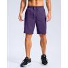 imageG Gradual Mens Athletic Running Shorts with Zipper Pockets Quick Dry 7 5 9 Workout Gym Shorts for Basketball HikingPurple