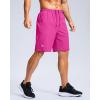 imageG Gradual Mens Athletic Running Shorts with Zipper Pockets Quick Dry 7 5 9 Workout Gym Shorts for Basketball HikingRose