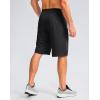 imageG Gradual Mens Athletic Shorts with Pockets 11 Long Basketball Shorts Lightweight Quick Dry Gym Workout Shorts for MenBlack