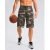 imageG Gradual Mens Athletic Shorts with Pockets 11 Long Basketball Shorts Lightweight Quick Dry Gym Workout Shorts for MenGreen Camo