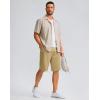 imageG Gradual Mens Athletic Shorts with Pockets 11 Long Basketball Shorts Lightweight Quick Dry Gym Workout Shorts for MenKhaki