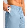 imageG Gradual Mens Athletic Shorts with Pockets 11 Long Basketball Shorts Lightweight Quick Dry Gym Workout Shorts for MenLight Blue