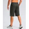 imageG Gradual Mens Athletic Shorts with Pockets 11 Long Basketball Shorts Lightweight Quick Dry Gym Workout Shorts for MenOlive