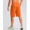 imageG Gradual Mens Athletic Shorts with Pockets 11 Long Basketball Shorts Lightweight Quick Dry Gym Workout Shorts for MenOrange