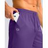 imageG Gradual Mens Athletic Shorts with Pockets 11 Long Basketball Shorts Lightweight Quick Dry Gym Workout Shorts for MenPurple